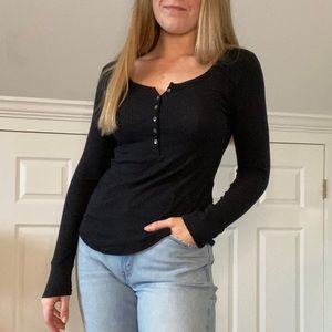 Abercrombie and Fitch Henleys